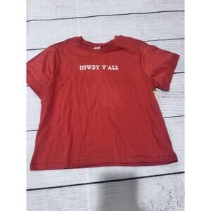 Darling Blue Short Sleeve Howdy Yall T shirt